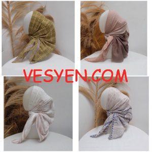 Hijab voal segiempat/ voal printing